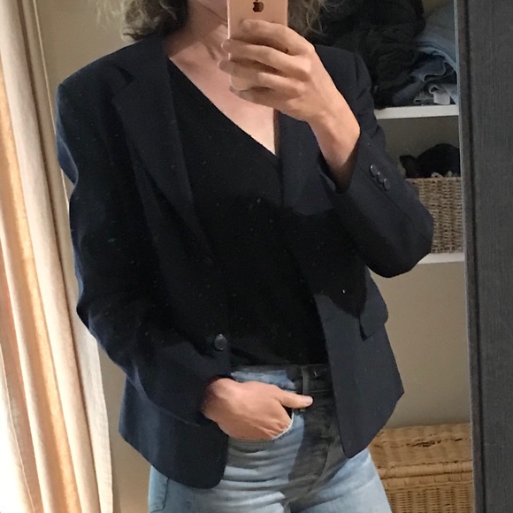 Vintage Navy Blazer. - Picture 4 of 9